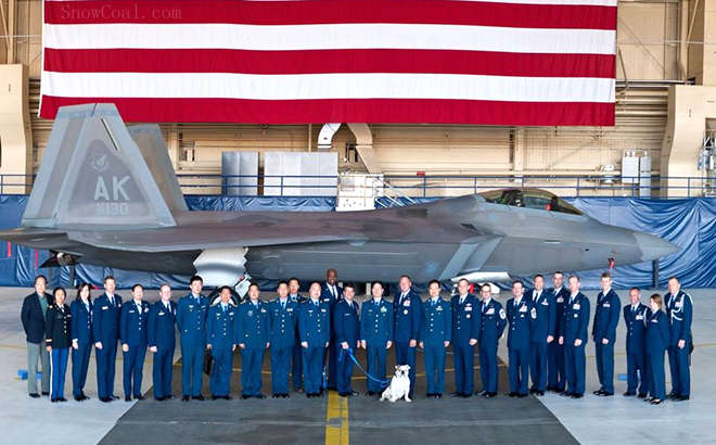 增强互信，美军终于同意解放军参观F-22A猛禽战斗机